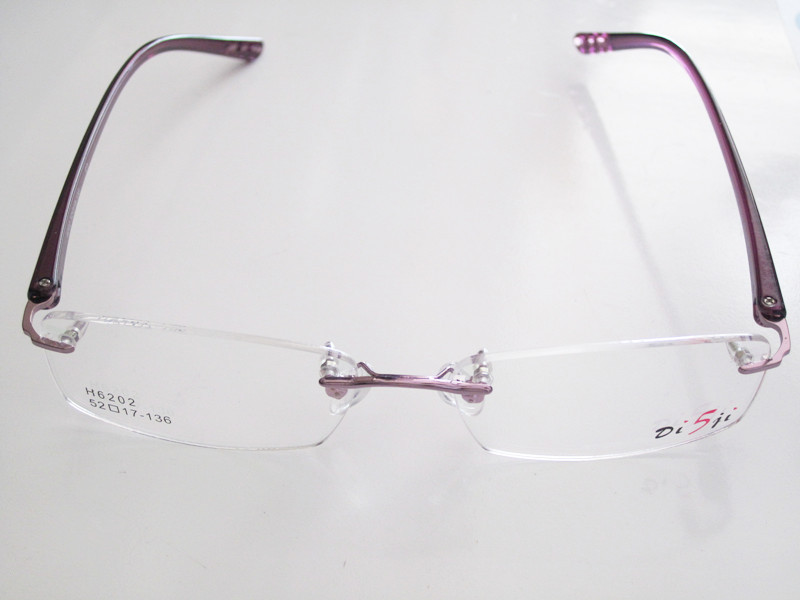 第五季時尚無框近視眼鏡架 6201 