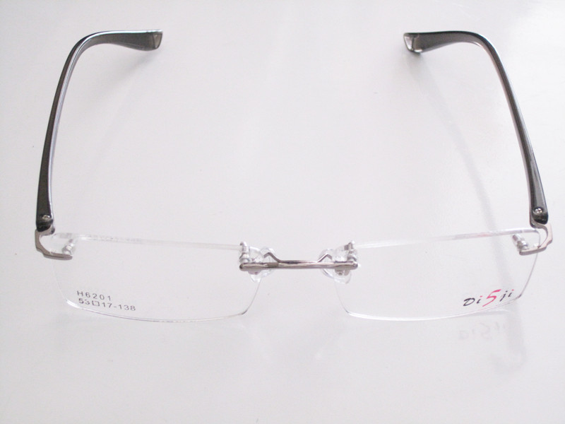 第五季時尚無框近視眼鏡架 6201 