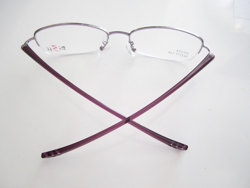 第五季時尚半框女士近視眼鏡架 6009