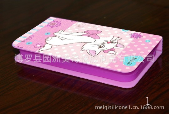 1.翻蓋手機保護套.硅膠高清彩印.投產中