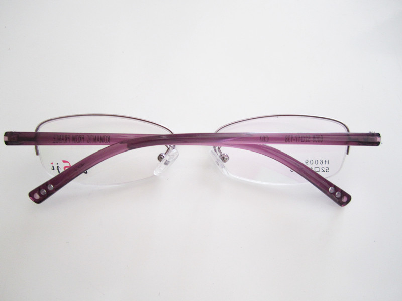 第五季時尚半框女士近視眼鏡架 6009